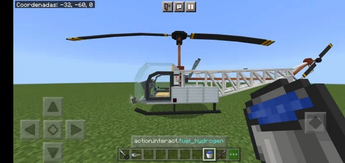 Bell 47 vertolyoti — Minecraft mod, rasm 4