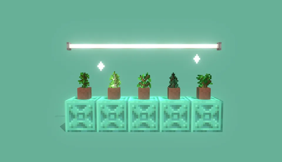 Botanical Pots — Minecraft mod, rasm 2