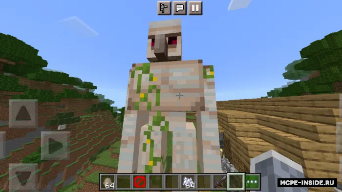Minecraft, lekin moblar ulkan — Minecraft mod, rasm 1