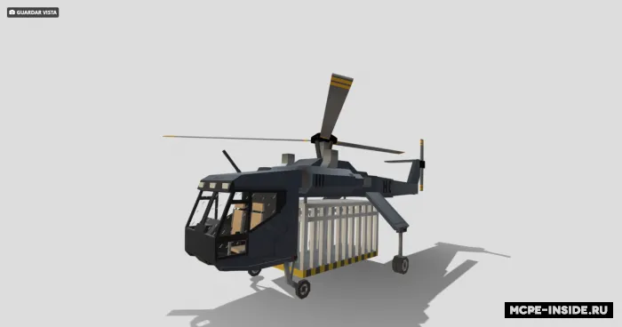 S-64 Sikorsky vertolyoti — Minecraft mod, rasm 3