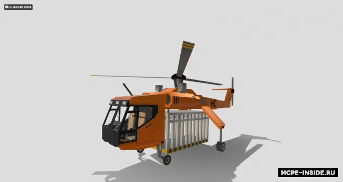 S-64 Sikorsky vertolyoti — Minecraft mod, rasm 4