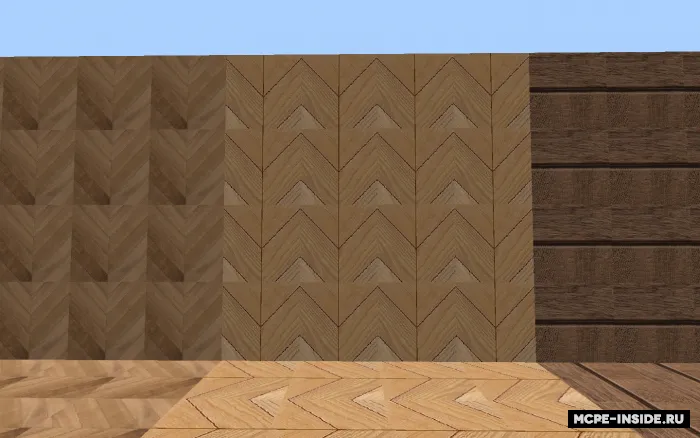 Zamonaviy yog'och bloklari — Minecraft mod, rasm 4