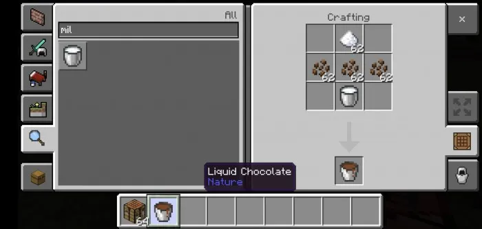 Shokolad — Minecraft mod, rasm 2
