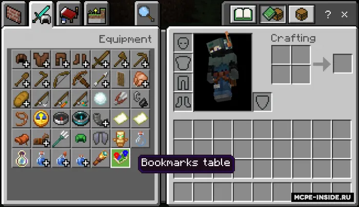 Belgilar — Minecraft mod, rasm 1