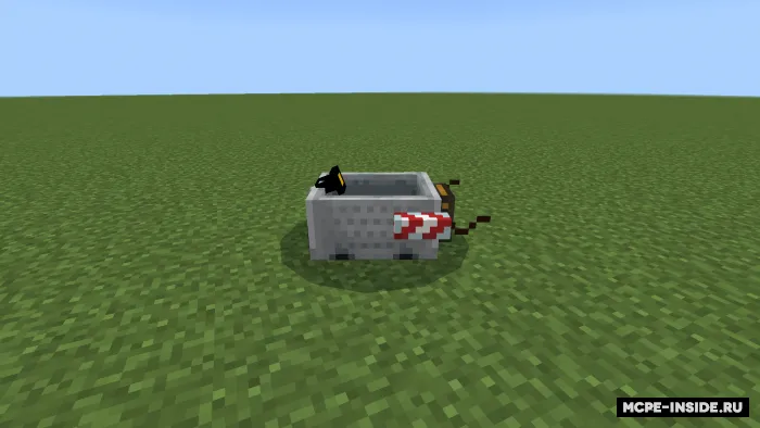 Raketa vagonetkalari — Minecraft mod, rasm 1