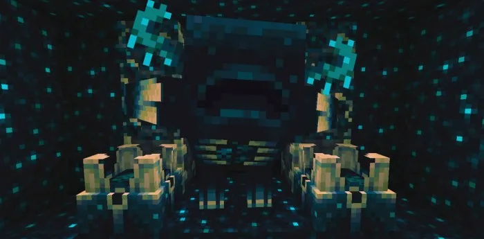 Warden sog'liq chizig'i — Minecraft mod, rasm 2