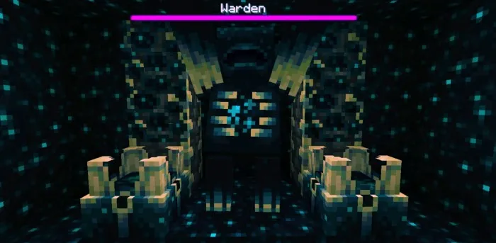 Warden sog'liq chizig'i — Minecraft mod, rasm 3