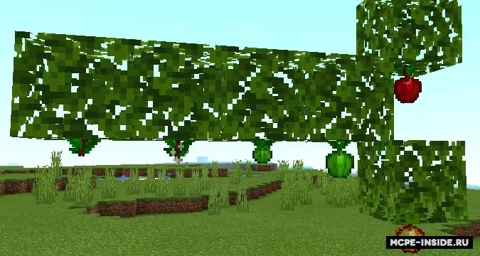 Olmalar plyus — Minecraft mod, rasm 2