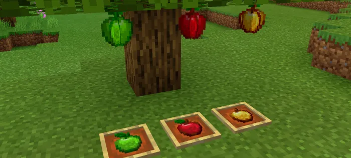 Olmalar plyus — Minecraft mod, rasm 4
