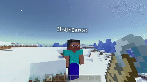 O'yinchilar uchun belgilar — Minecraft mod, rasm 1