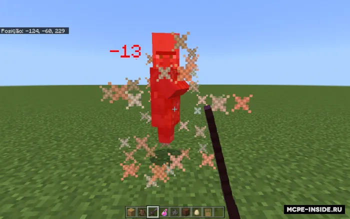 Zarar hisoblagichi — Minecraft mod, rasm 1
