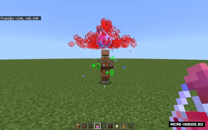 Zarar hisoblagichi — Minecraft mod, rasm 2