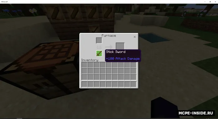 Super tayoq-qilich — Minecraft mod, rasm 2