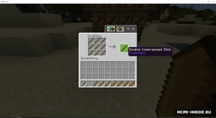 Super tayoq-qilich — Minecraft mod, rasm 4