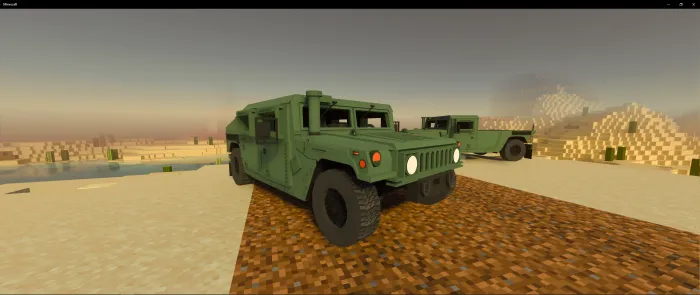 M1151a3 Humvee — Minecraft mod, rasm 3