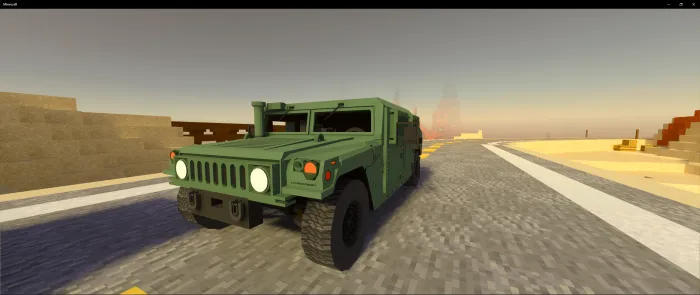 M1151a3 Humvee — Minecraft mod, rasm 4