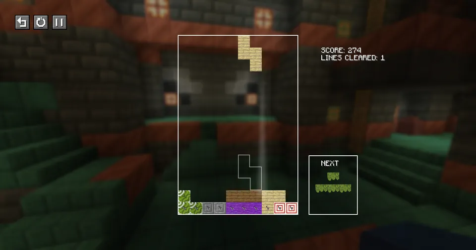 Tetris MC — Minecraft mod, rasm 4