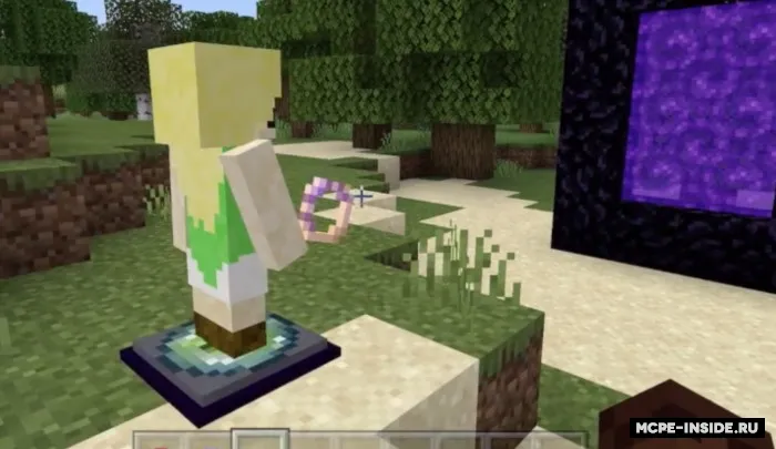 Teleport qiluvchi uzuklar — Minecraft mod, rasm 1