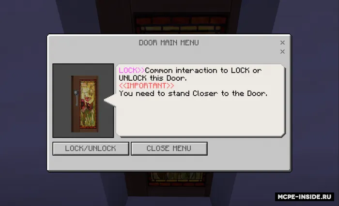 Yaxshilangan himoya eshigi — Minecraft mod, rasm 4