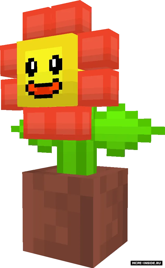 Tirik gullar — Minecraft mod, rasm 1