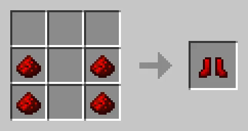 Redstone ekipirovka — Minecraft mod, rasm 1