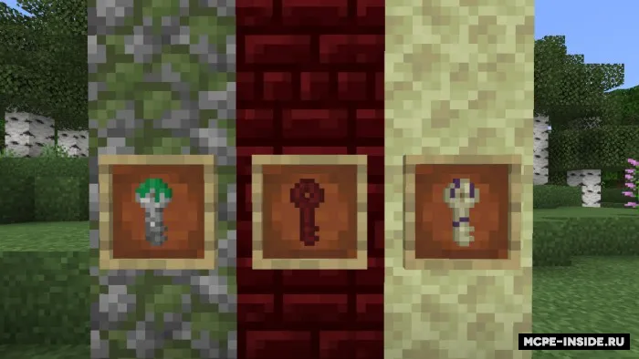 Teleportatsiya kaliti — Minecraft mod, rasm 1