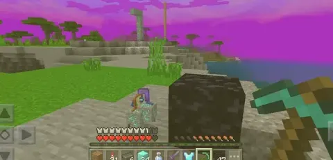 Minecraft, lekin obsidiandan mega buyumlar tushadi