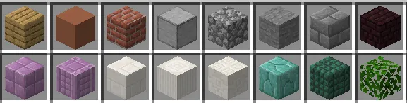 Rangli bloklar — Minecraft mod, rasm 3