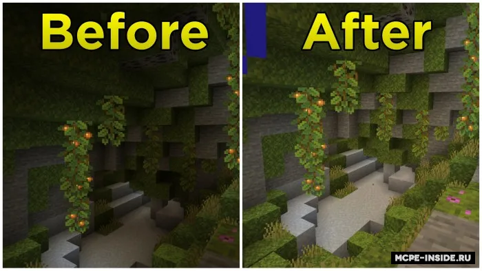 Tungi ko'rish DG — Minecraft mod, rasm 3
