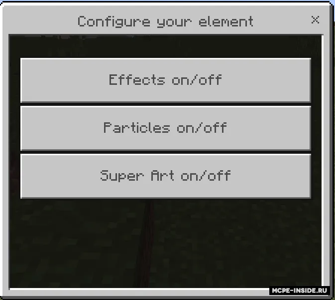 Elementar kuchlar — Minecraft mod, rasm 4