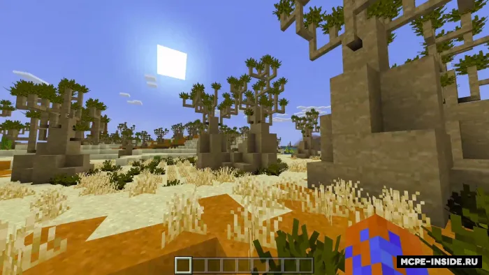 Cho'l va savannalarni yaxshilash — Minecraft mod, rasm 1