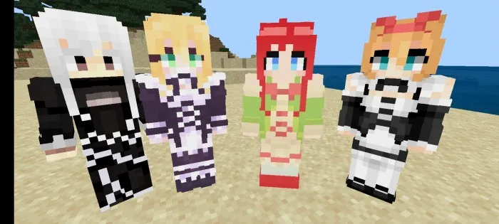 Re:Zero qizlari — Minecraft mod, rasm 3