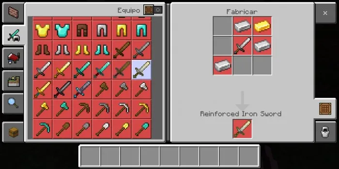 Qilichlarni kuchaytirish — Minecraft mod, rasm 4