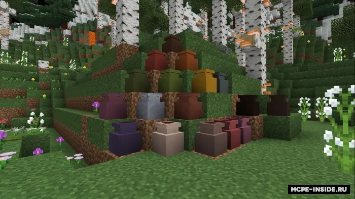 Arxeologiya, qayin o'rmoni va yaltiroq qo'ng'izlar — Minecraft mod, rasm 4