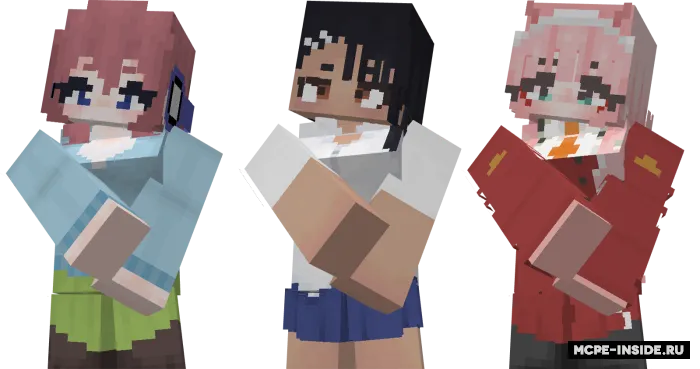 Anime qizlar — Minecraft mod, rasm 3