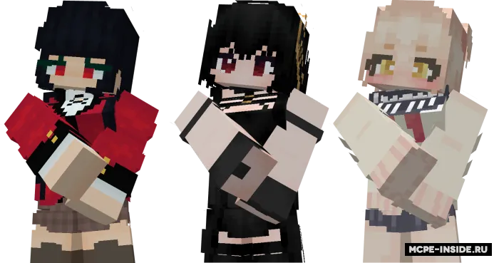 Anime qizlar — Minecraft mod, rasm 4