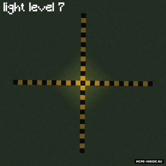 Dinamik yoritish — Minecraft mod, rasm 1
