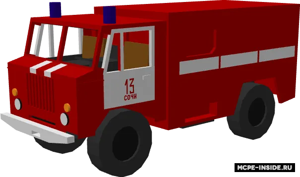 Sovet yuk mashinasi GAZ-66 — Minecraft mod, rasm 4