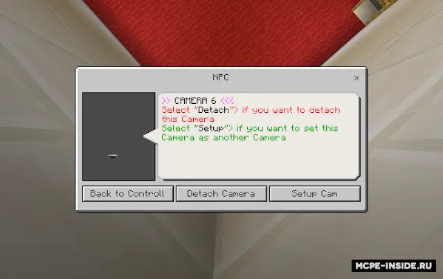 Kuzatuv kameralari — Minecraft mod, rasm 2