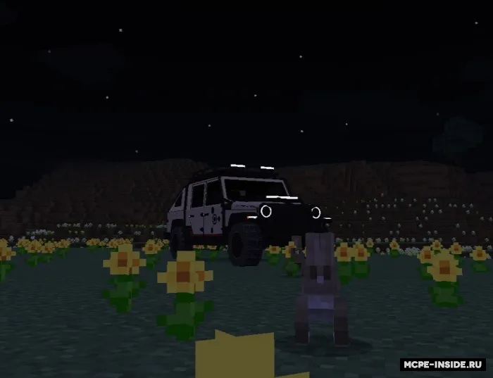 Jurassic World Jeep — Minecraft mod, rasm 4
