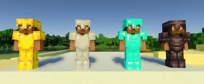 Minimalistik bronya — Minecraft mod, rasm 1