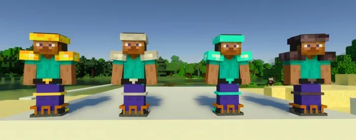 Minimalistik bronya — Minecraft mod, rasm 2