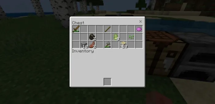 1 slotli sinov — Minecraft mod, rasm 3