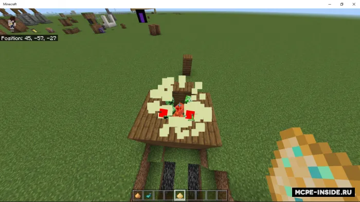 Yorug'lik changidan porlash effekti — Minecraft mod, rasm 2