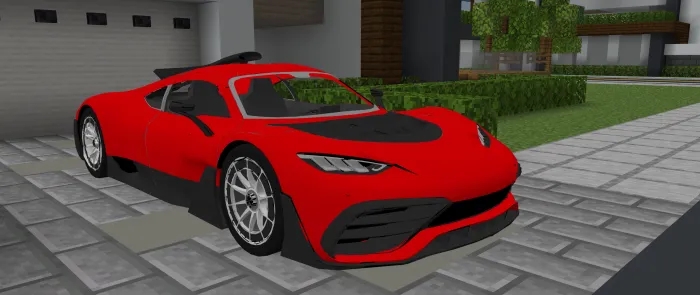 Mercedes AMG — Minecraft mod, rasm 1