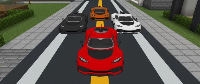 Mercedes AMG — Minecraft mod, rasm 4