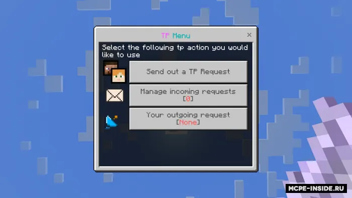 Teleportatsiya buyumi — Minecraft mod, rasm 2