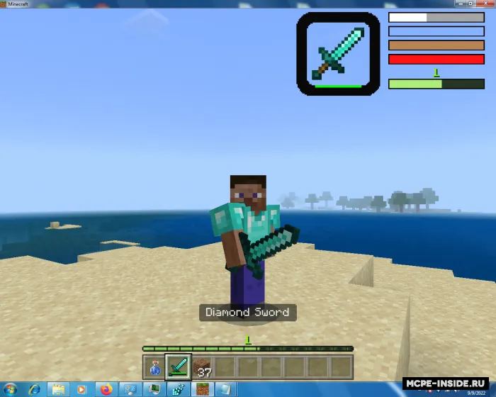 GTA SA ekrani — Minecraft mod, rasm 2