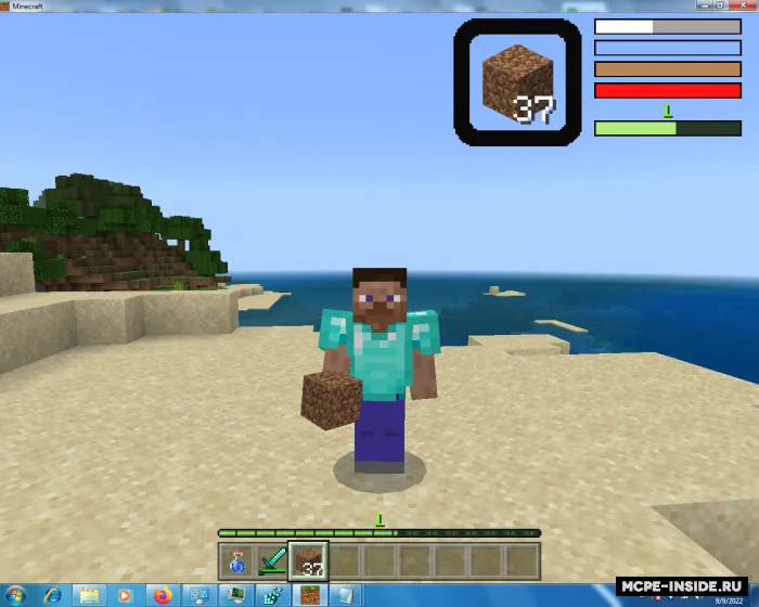 GTA SA ekrani — Minecraft mod, rasm 3
