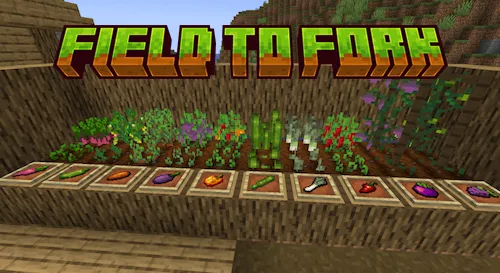 Field to Fork — Minecraft mod, rasm 1